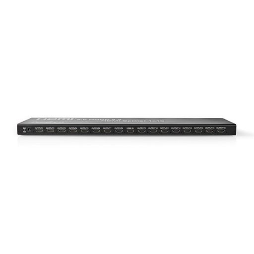 Nedis HDMI splitter, 1 x HDMI be - 16 x HDMI ki, 4K@60Hz, VSPL34716AT