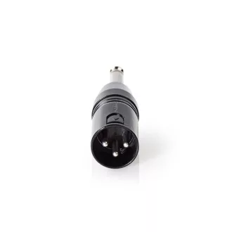   Nedis COTP15942BK 6,35 monó jack dugó - 3P XLR dugó adapter