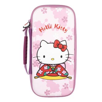   KONIX - HELLO KITTY " 3D" Nintendo Switch 2/OLED/Switch Utazó Tok, Színes