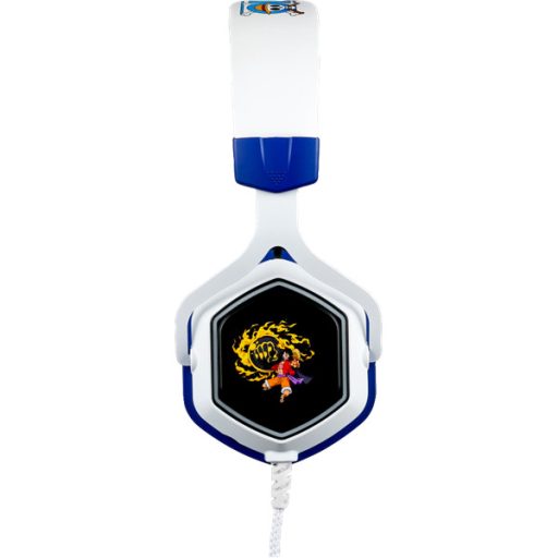KONIX - ONE PIECE 7.1 Fejhallgató Vezeték Nélküli Gaming Stereo, Mikrofon, Fehér