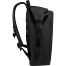SAMSONITE Notebook hátizsák 156087-1041, 15.6" - Fekete -COATIFY BIZ IPX4 ROLLTOP