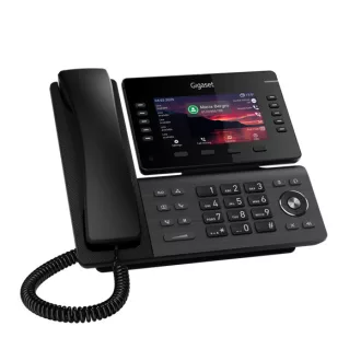   GIGASET P850W IP PRO IP asztali telefon, színes TFT kijelző, 10x LED funkcióbillentyű, HD hang, 2x USB, POE képes