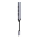 COLORWAY USB-elosztó CW-HUB04, USB-C 4-B-1 USB2.0X3/USB3.0