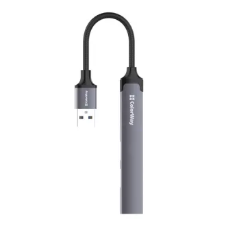 COLORWAY USB-elosztó CW-HUB05, USB-A 4-B-1 USB2.0X3/USB3.0