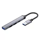 COLORWAY USB-elosztó CW-HUB05, USB-A 4-B-1 USB2.0X3/USB3.0