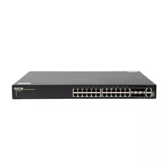   DCN Switch L3 24x 10/100/1000Base-T RJ45 PoE+ (740W) + 6x 1/10GBase-X SFP+, redundant PSU, CS6200X-24T6X-P-EI