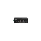 DCN Ipari Switch L2 8x 10/100Base-T RJ45 + 2x 100/1000Base-X SFP, -40°C +85°C, IS2100D-2GF8TX