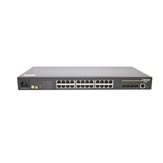   DCN Switch L2 POE 24x 10/100/1000Base-T with PoE + (370W) RJ45 + 4x 100/1000Base-X SFP, S4600-28P-P-SI