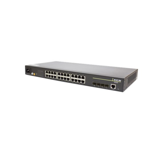 DCN Switch L2 24x 10/100/1000Base-T RJ45 + 4x 100/1000Base-X SFP, S4600-28P-SI