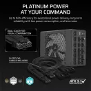 CORSAIR Tápegység Moduláris, HXi series 2025, HX1200i, 1200W, 14cm, ATX 3.1, PCIe 5.1, BOX, 80+ Platinum