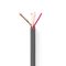 Nedis COTR15010GY100 mikrofon kábel 2 x 0,23 mm2 | Réz | 100 m
