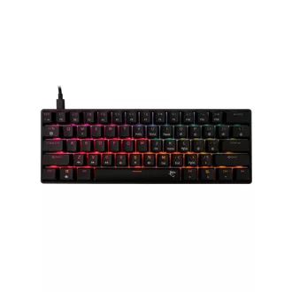   WHITE SHARK GK-004111B/R-US SHINOBI-2/B-R-US mech. bill. 61 piros gomb,fekete,angol