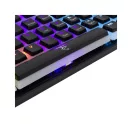 WHITE SHARK GK-2202-2B/R-US ASHIKO-2/B/R-US fekete mech. bill. angol, 61 piros kapcs