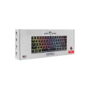 WHITE SHARK GK-2202-2B/R-US ASHIKO-2/B/R-US fekete mech. bill. angol, 61 piros kapcs