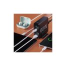 HAMA 201628 FIC E3 HÁLÓZATI TÖLTŐ ÁLLOMÁS, 2xUSB, 2xTYPE-C, 4 PORT, PD/QC, 60W