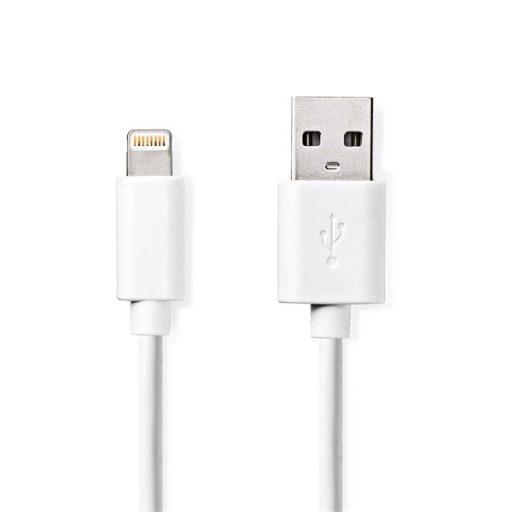 Nedis CCGL39300WT10 USB 2.0 | Apple Lightning 8-Pin kábel MFI engedélyes Apple chipkészlettel