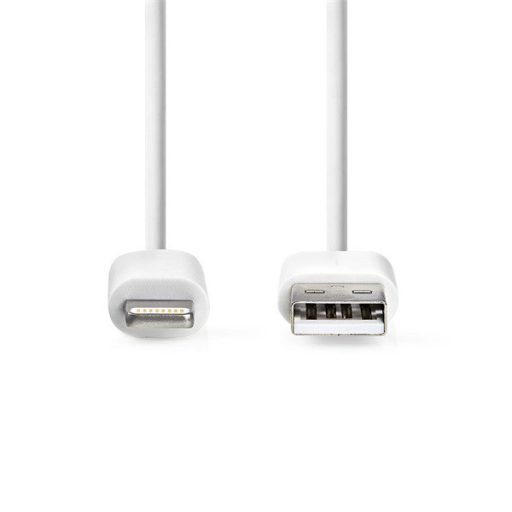 Nedis CCGL39300WT10 USB 2.0 | Apple Lightning 8-Pin kábel MFI engedélyes Apple chipkészlettel