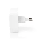 Nedis WIFIZBT10CWT Bluetooth® / Zigbee 3.0 gateway átjáró, 50 készülék csatlakoztatható, Android™ / IOS