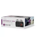 Nedis PIM30012FGY 12V DC - 230V AC inverter, 300W, csatlakozás: szivargyújtós, akku csipesz