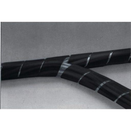 Nedis SWB KS-19BLACK kábelrendező spirál 100mm, hossz: 10m