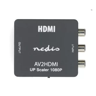   Nedis VCON3456AT (converter) videó konverter, 3 xRCA bemenet - HDMI kimenet 1080p, 1,65 Gbps