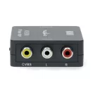 Nedis VCON3456AT (converter) videó konverter, 3 xRCA bemenet - HDMI kimenet 1080p, 1,65 Gbps