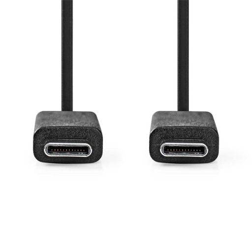 Nedis CCGL64750BK10 USB C - USB-C kábel, USB3.2 Gen 2, 240W, 20 Gbps, 1m, (USB3.1, USB3.0, USB2.0)