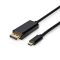 Nedis CCGL64352BK20 USB C (USB-C) - Displayport kábel, USB3.2 Gen 1, 4K@60Hz, 2m, (USB3.1, USB3.0, USB2.0)