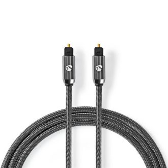 Nedis Profigold CATB25000GY10 optikai kábel, toslink, 1m