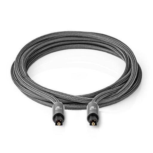 Nedis Profigold CATB25000GY10 optikai kábel, toslink, 1m