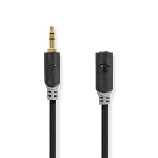 Nedis CABW22050AT30 sztereo audió kábel 3,5mm sztereo jack dugó - 3,5mm sztereo jack aljzat,  3 m