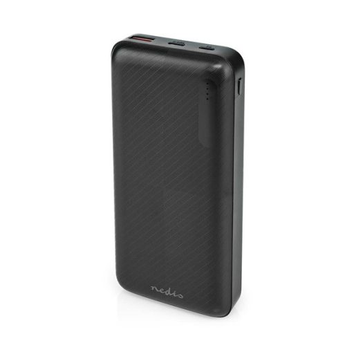Nedis UPBKPD20000BK hordozható külső akkumulátor, powerbank 20000mAh