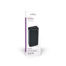 Nedis UPBKPD30000BK powerbank, hordozható külső akkumulátor, power bank 30000mAh