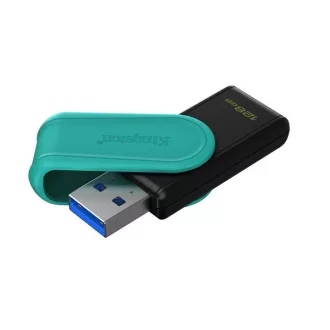   KINGSTON Pendrive 128GB DT Exodia S USB 3.2 Gen 1 (fekete-türkiz)