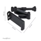 Nedis TCMT210BK autós tablet / telefon tartó konzol 4,7 - 12,5", fejtámlára