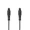 Nedis CAGL25000BK50 optikai audio kábel, TosLink dugó, hossz 5m
