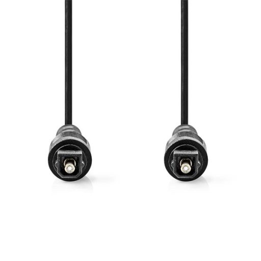 Nedis CAGL25000BK50 optikai audio kábel, TosLink dugó, hossz 5m