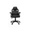 WHITE SHARK ZOLDER fekete gamer szék , puha nyak, fej és hát párnák, lélegző felület, 3 év garancia, 120 kg - ig
