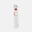 Nedis ESOC630F2WT 6 aljzatos kapcsolós (6-os) elosztó, 3 m, 3680 W, 16 A