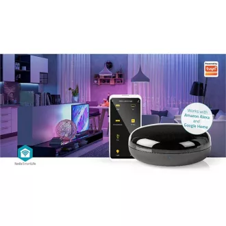   Nedis WIFIRC10CBK WI-FI univerzális infra távirányító, távirányító jeltovábbító