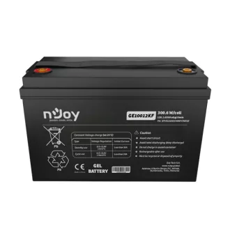   APC (NJOY) GE10012KF Akkumulátor 12V, 300.6W/cell, VRLA GEL, gondozásmentes T11(M8)