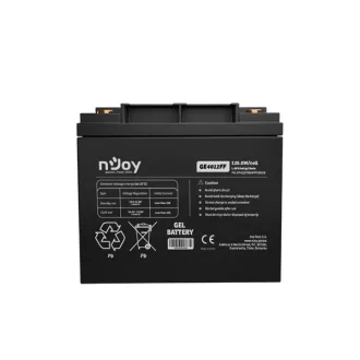   APC (NJOY) GE4012FF Akkumulátor 12V, 126W/cell, VRLA GEL, gondozásmentes T6 (M6)