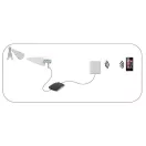 Nedis ANOR5G20WT Beltéri és kültéri antenna, 3G / 4G / 5G, 698 MHz -5000 MHz, Nyereség: 6 dB