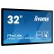 iiyama 24/7 interaktív kijelző, 31,5" , 1920x1080, 16:9, 425cd, 8ms, 3000:1,VGA/HDMI/DP, TF3215MC