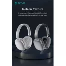 Devia EarBass Pro2 ANC Bluetooth sztereó fejhallgató beépített mikrofonnal - ezüst