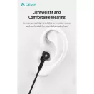 Devia Smart Series M2 Metal In-Ear sztereó fülhallgató - USB-C (Type-C), fekete