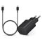 Samsung gyári hálózati töltő adapter Type-C bemenet 1 m-es Type-C kábel  25W  EPTA800EBE  EPDA705BBE  fekete ECO csom