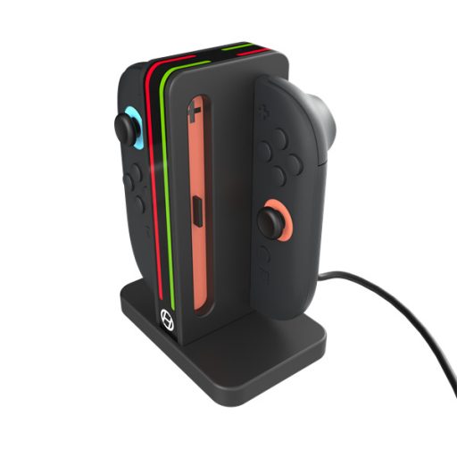HYPERKIN Power Spire Nintendo Switch 2 Joy-Con Töltőállvány, Fekete