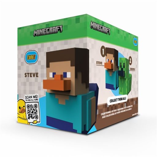 NUMSKULL Tubbz Boxed - Minecraft "Steve" Gumikacsa