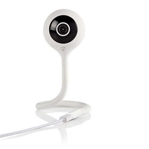 Nedis WIFICI11CWT okos beltéri kamera, full HD 1080p, Cloud Storage (opcionális) / microSD (nem tartozék)